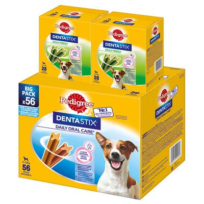 112 x Pedigree Dentastix Tägliche Zahnpflege/ Fresh Tägliche Frische