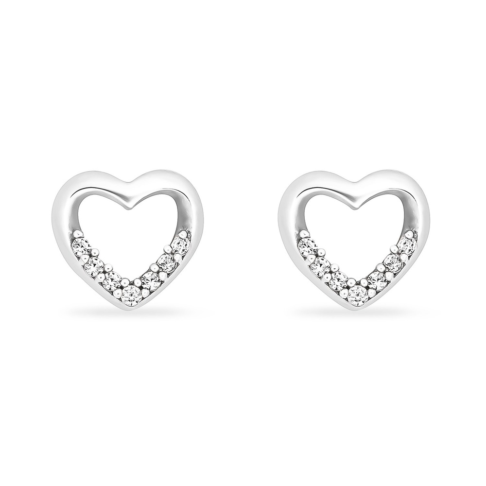 FAVS Boucles d'oreilles à fermoir à poussette 925 Argent Boucles d'oreilles