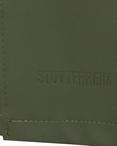 STUTTERHEIM, Regenmantel, PVC wasserdicht, dunkelgrün