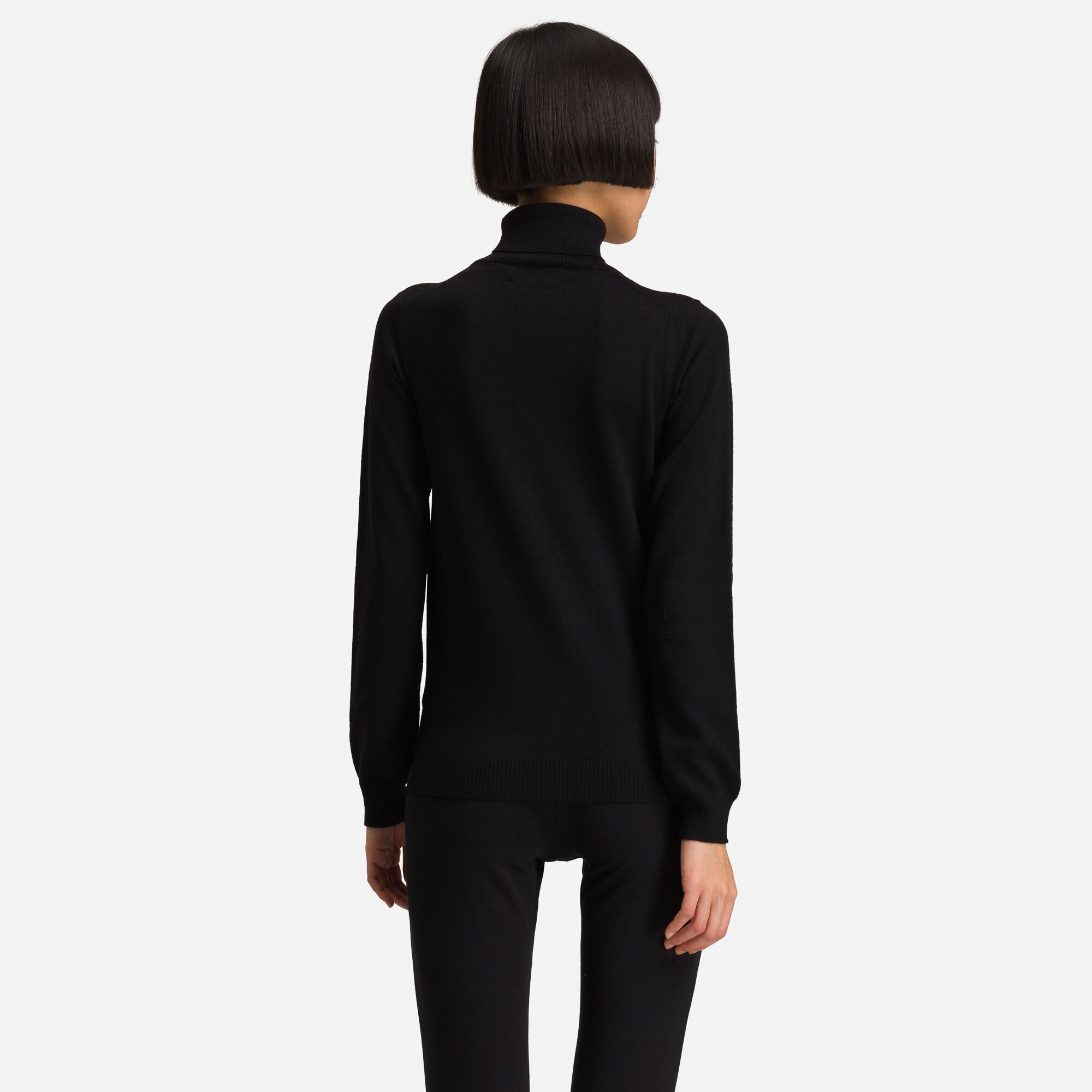 Pull à col roulé Classique Femme