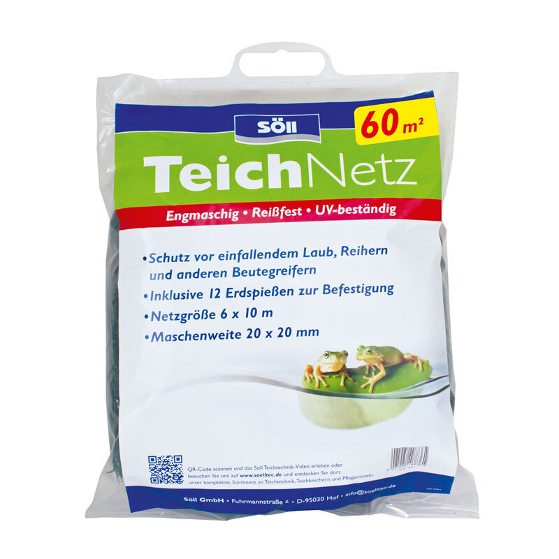 Söll Zubehör Söll Teichnetz 6 m, 10 m