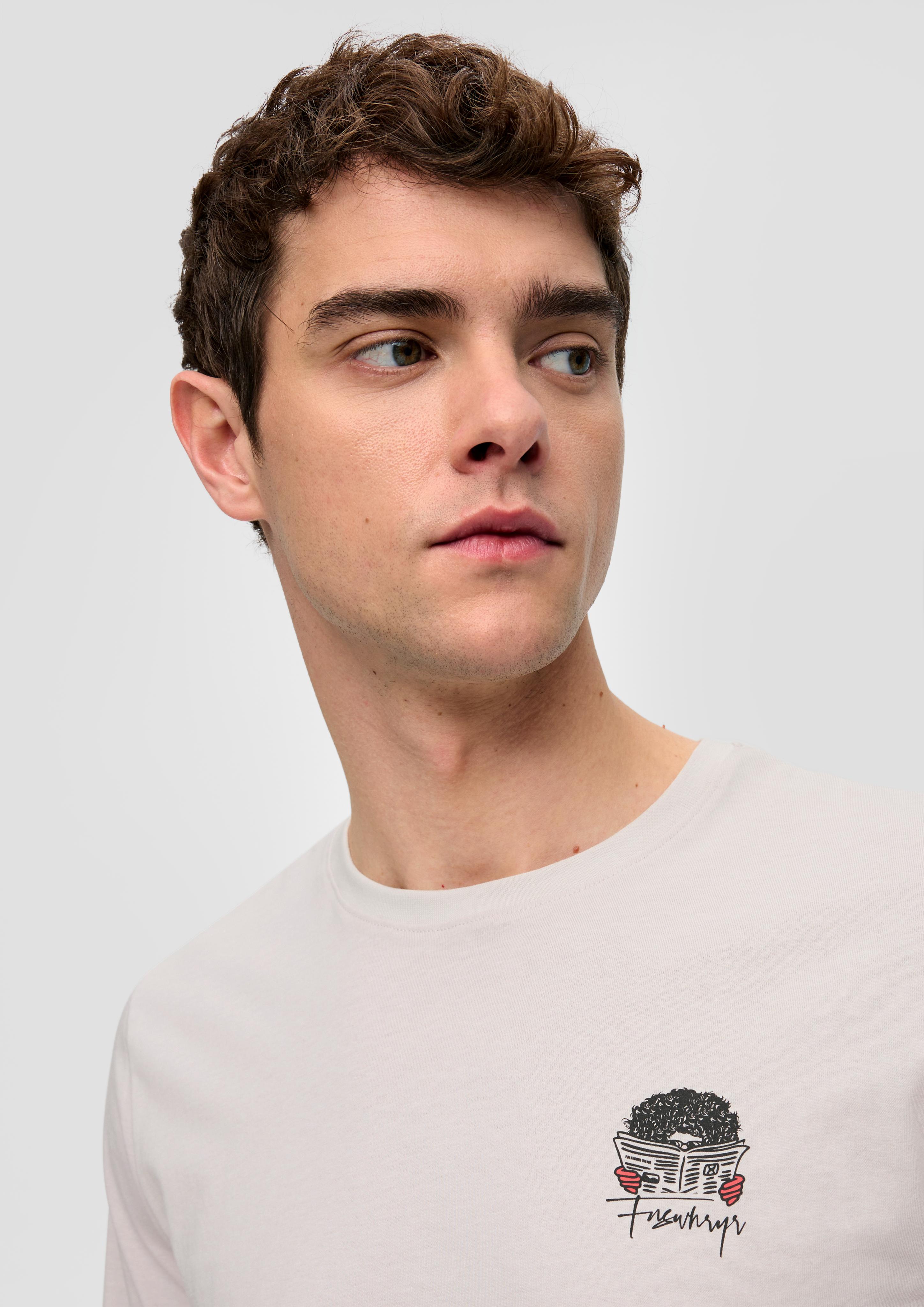 Longsleeve mit Rückenprint  2140708-90D0