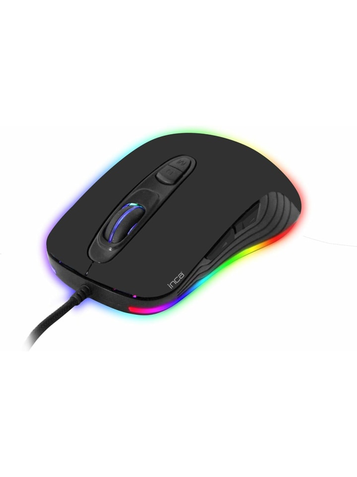 Inca Inca PHALDOR RGB Makro Tastem Professional Gaming Maus schwarz in schwarz günstig kaufen onesize