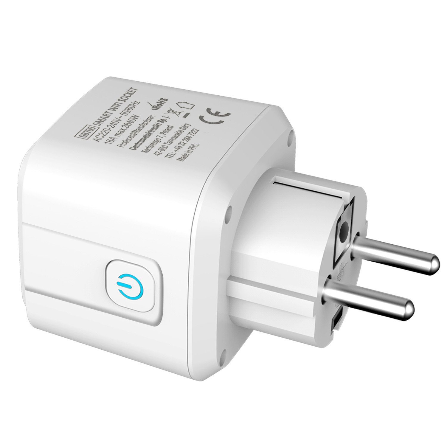 GreenBlue Steckdose GB705, Intelligente WiFi-Steckdose