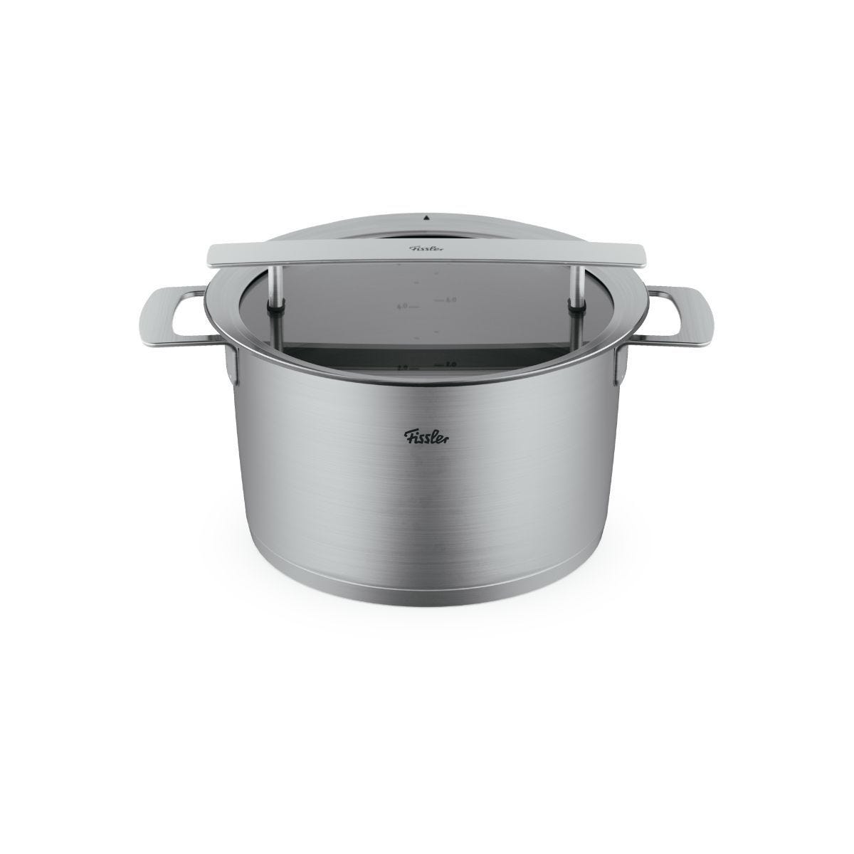 Phi Collection Hoher Kochtopf mit Glasdeckel