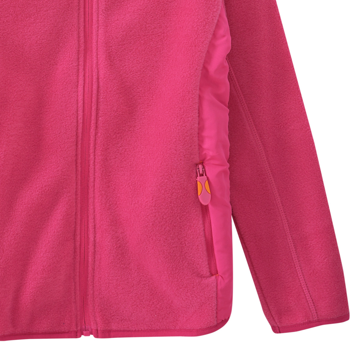 Mädchen Trekking-Jacke aus Fleece