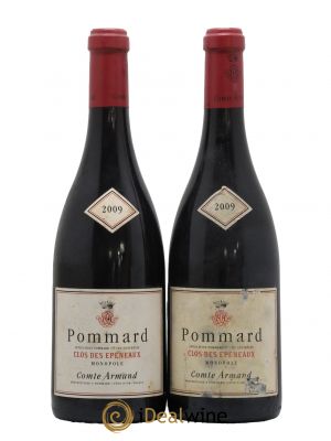 Pommard 1er Cru Clos des Epeneaux Comte Armand  2009 - Lot de 2 Bouteilles