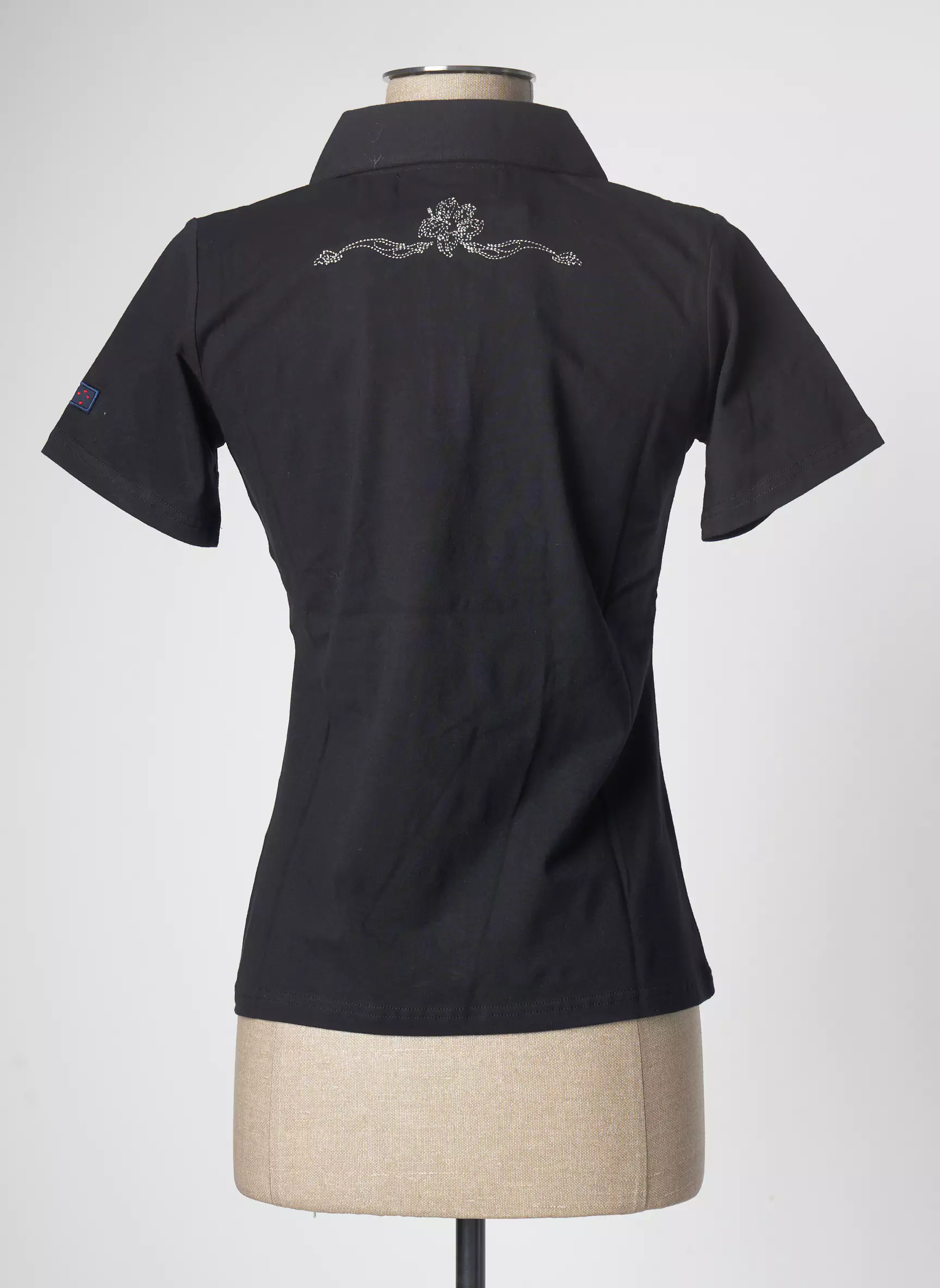 Haka Dance Polos Femme couleur noir
