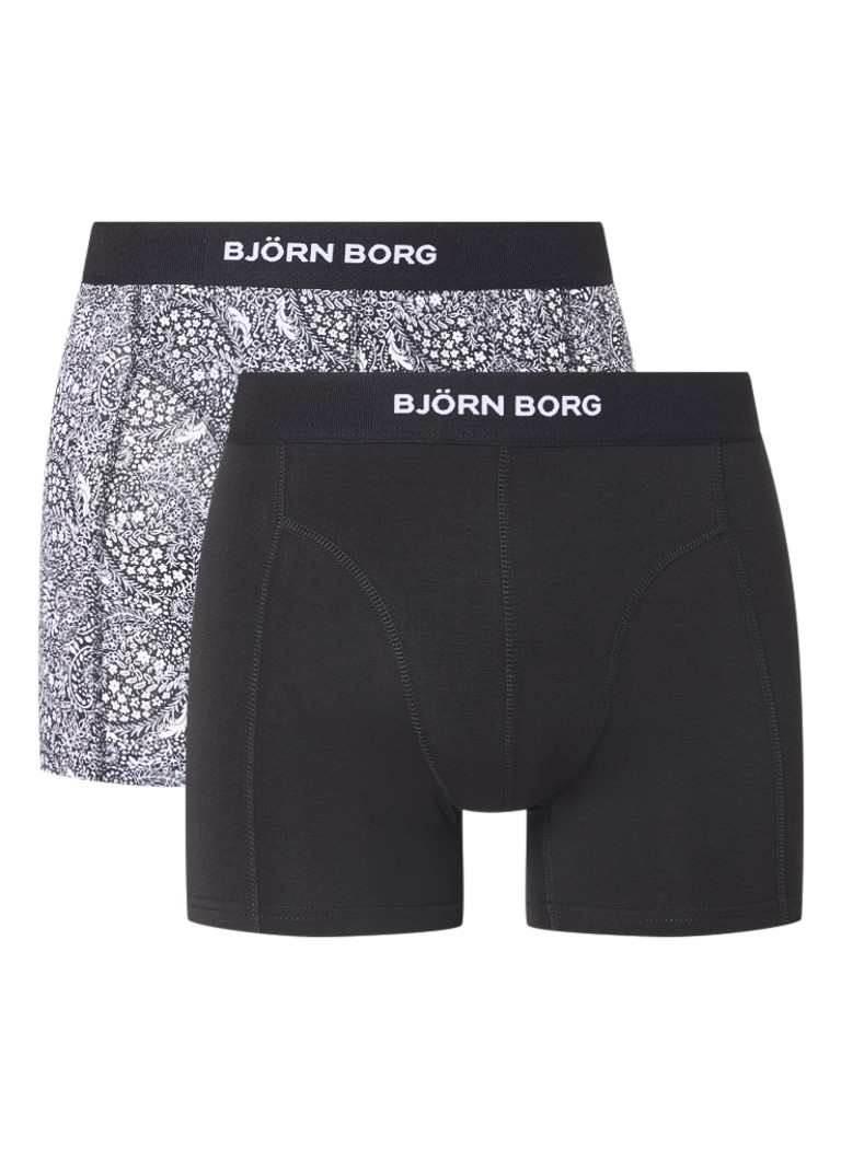 Boxers Björn Borg avec bande logotée, lot de 2