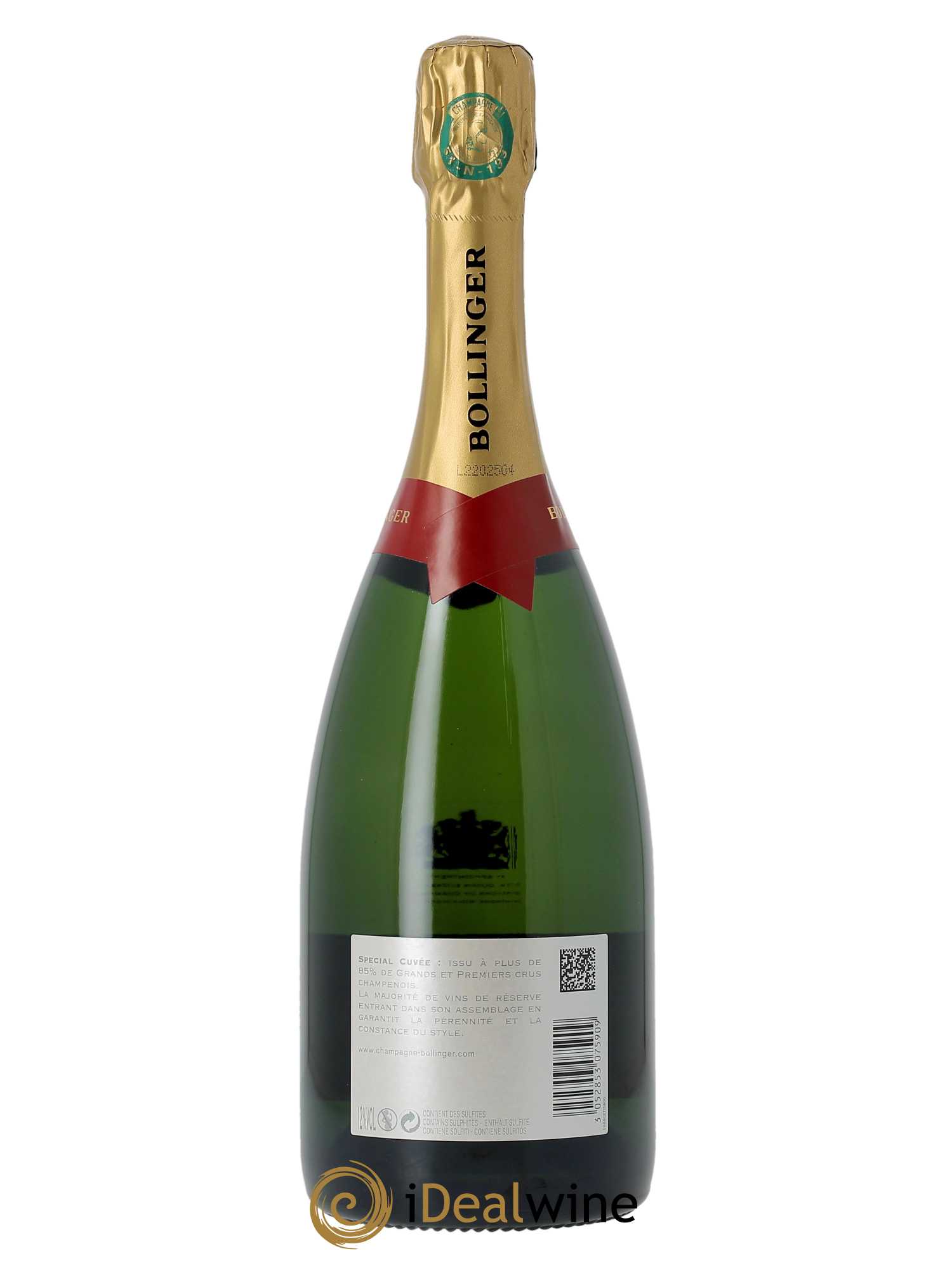 Special Cuvée Brut Bollinger   - Lot de 1 Bouteille
