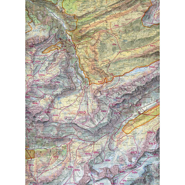 Swisstopo 1 : 50 000 Klausenpass - Wanderkarte
