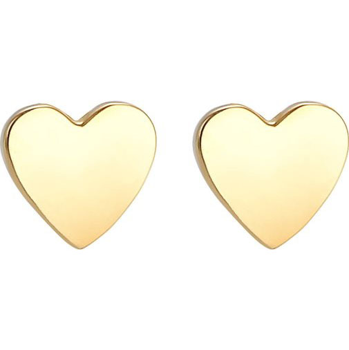 Elli Ohrringe Kinder Stecker Herz Liebe Basic 925 Silber