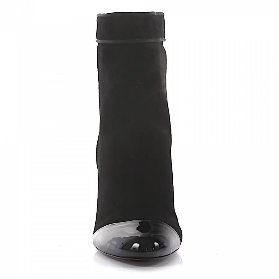 Lanvin - Stiefeletten SHFIB1 Veloursleder - schwarz