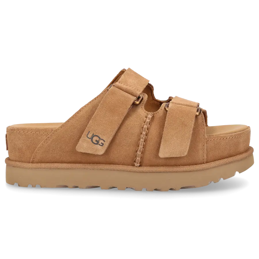 UGG - Sandalen GOLDENSTAR HI Veloursleder - braun