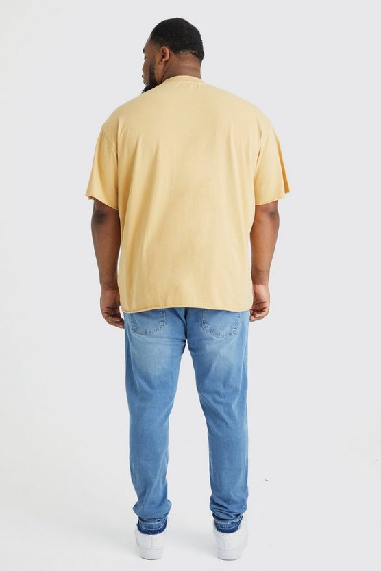 Plus Oversize T-Shirt mit Print