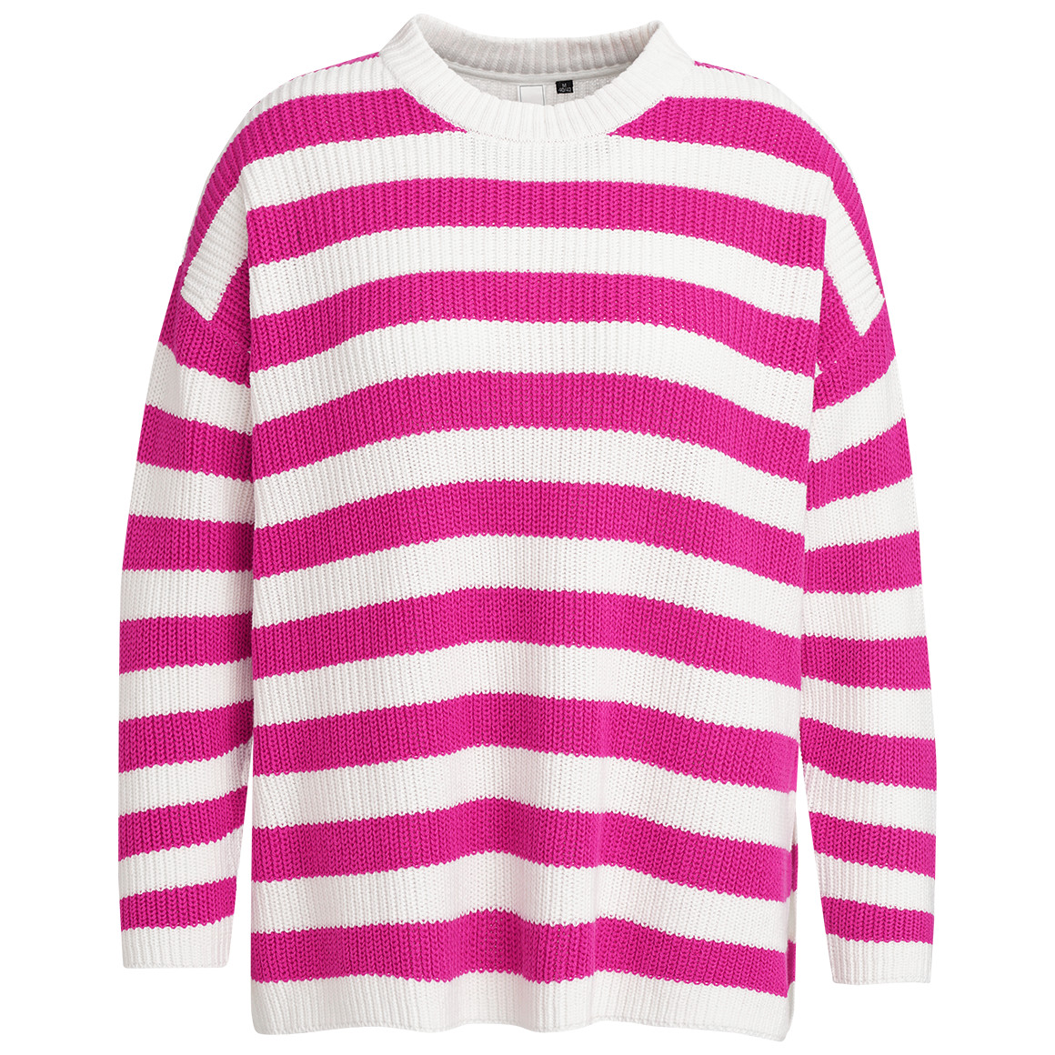Damen Strickpullover mit Blockstreifen