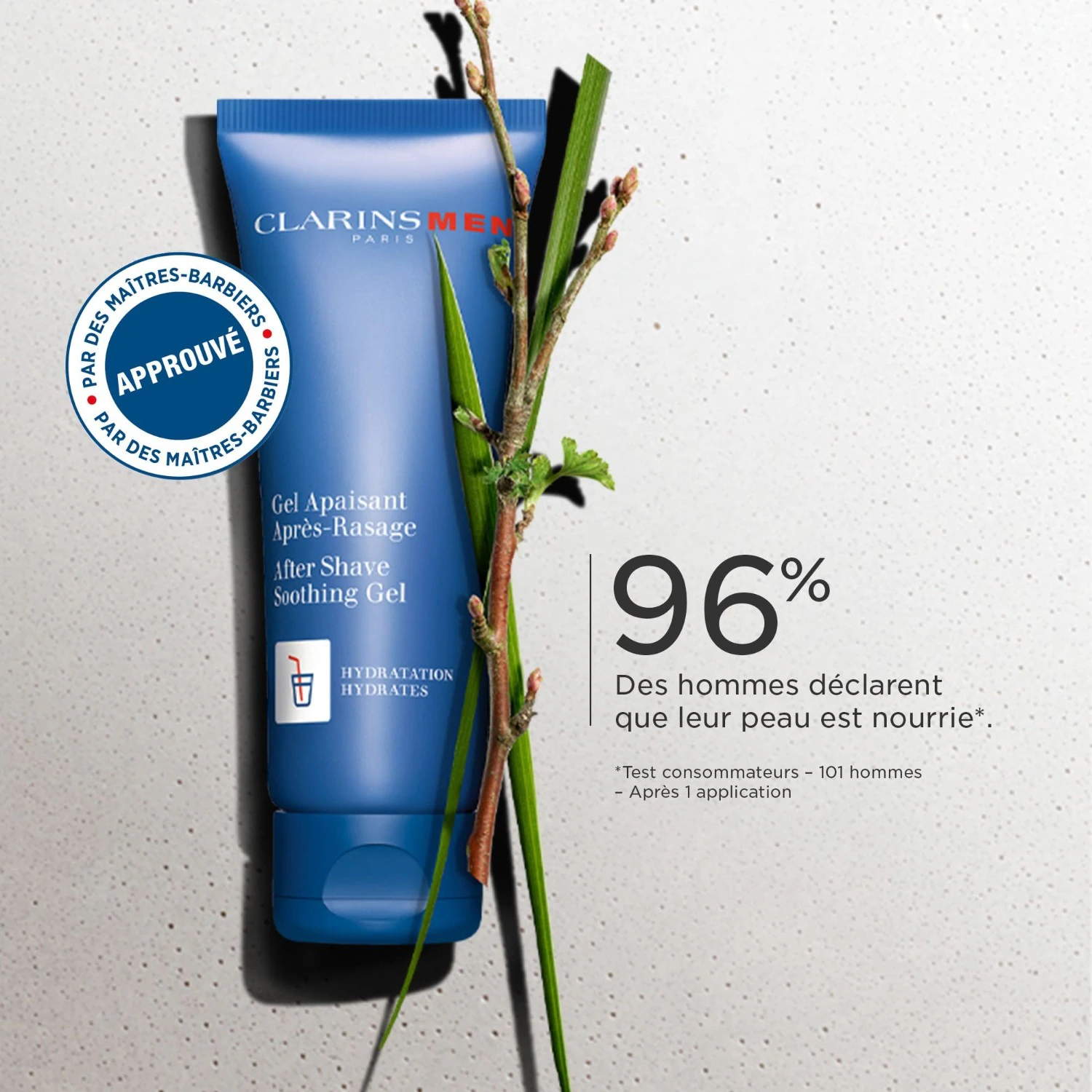 Clarins verzachtende aftershavegel