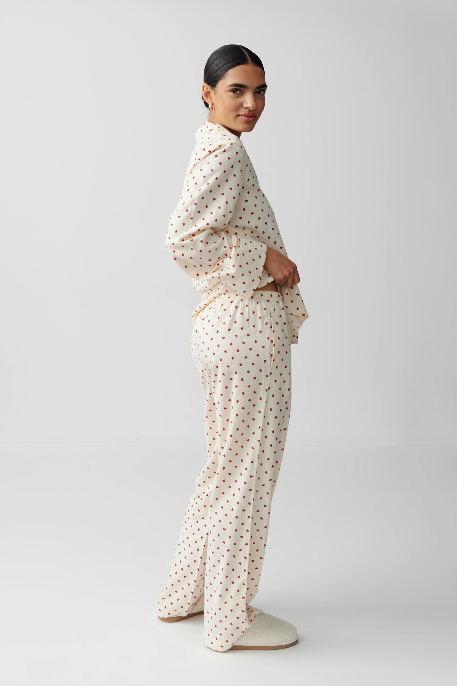 Flannel pyjamas trousers