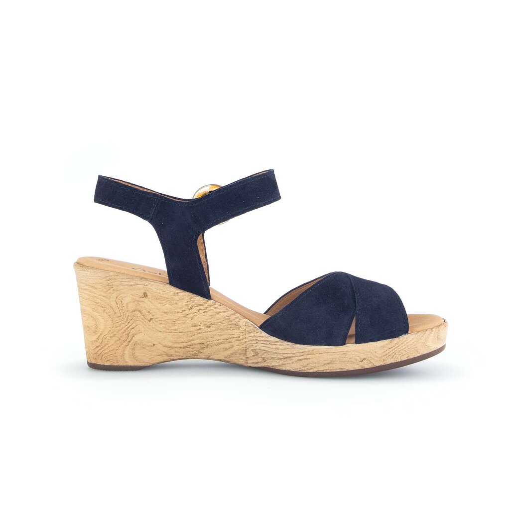 Gabor fashion Keilsandalette blau