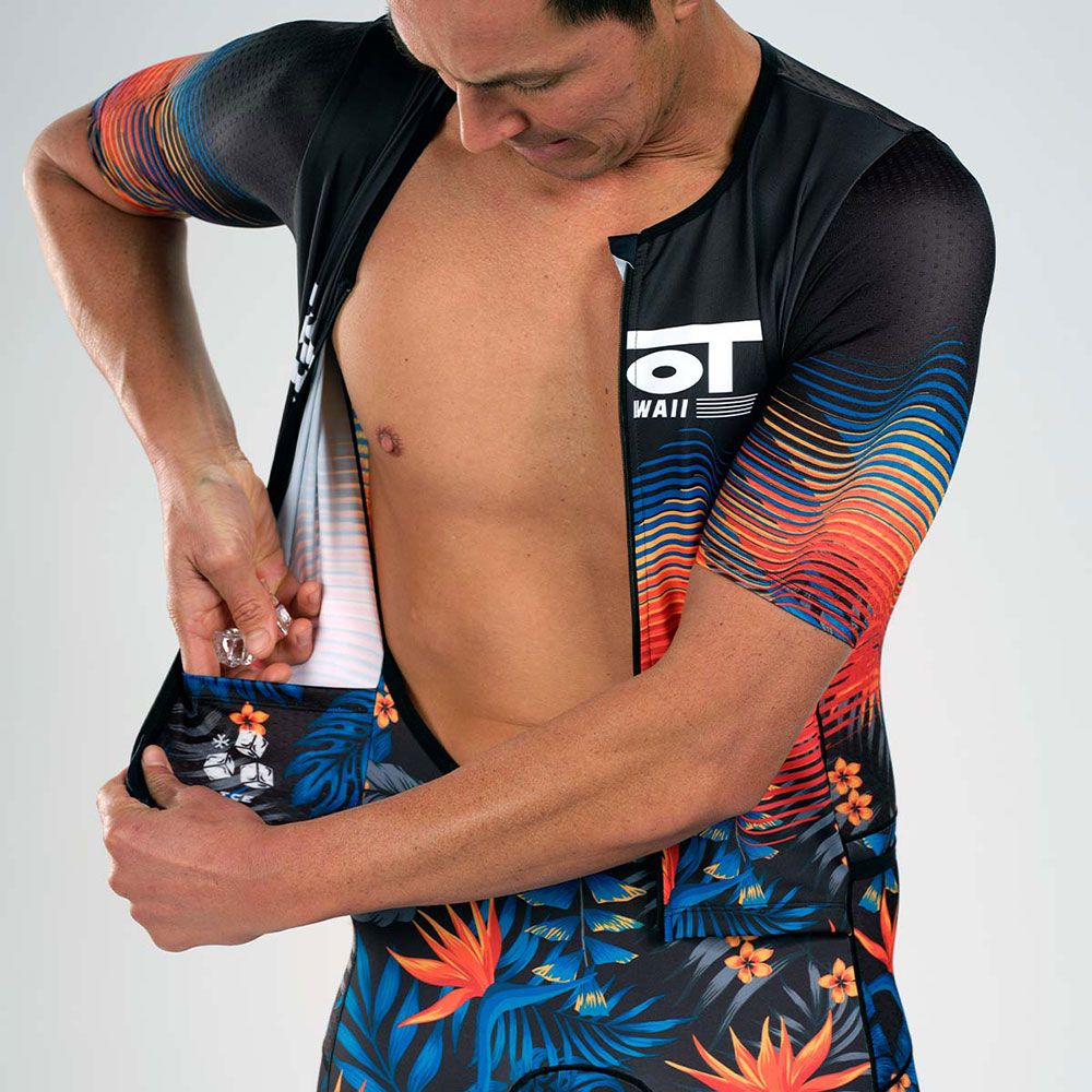 Zoot LTD Tri Aero Full-Zip Racesuit - Einteiler mit Polster kaufen | Bike-Discount