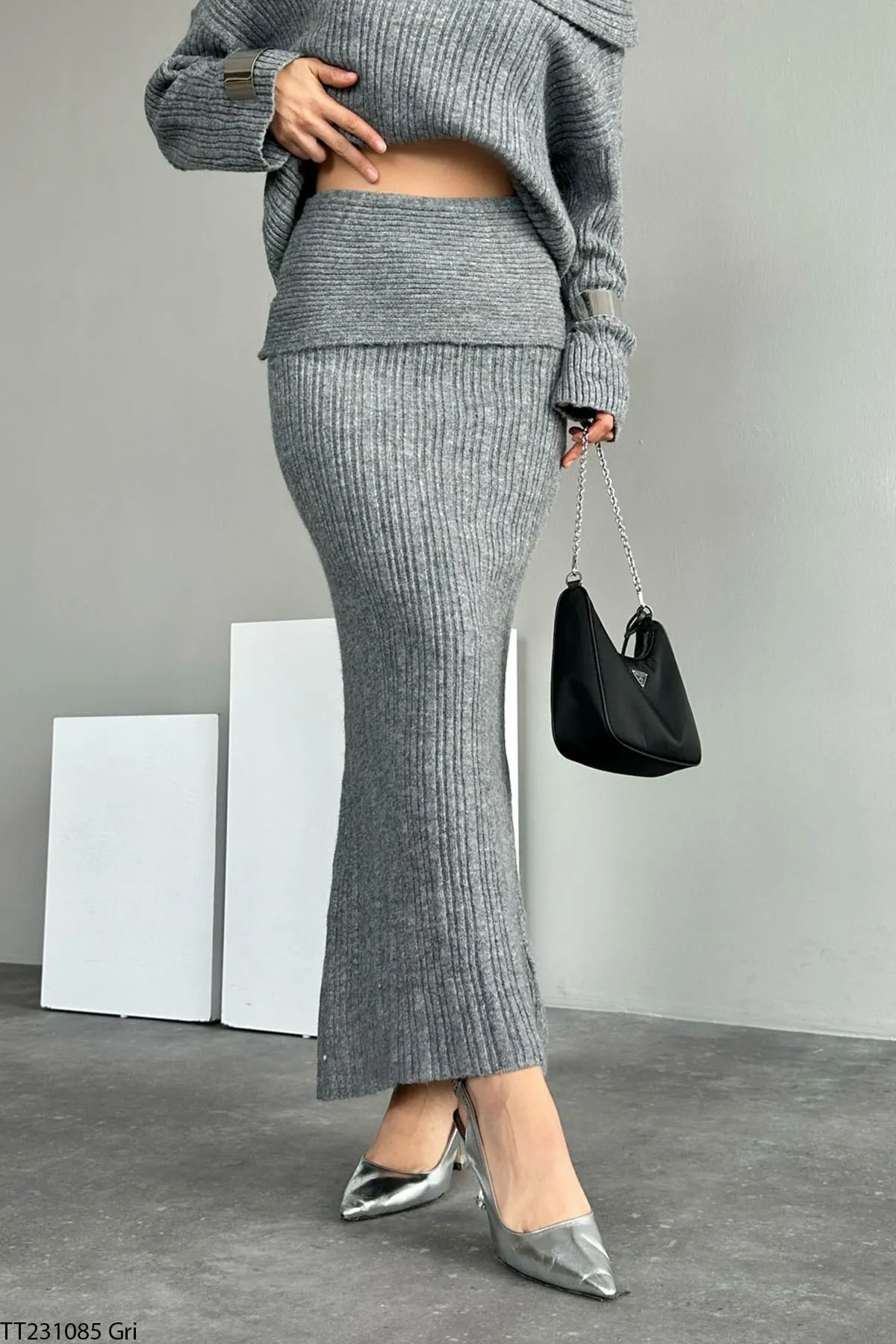 Laluvia  Zweiteiler - Grau - Regular Fit