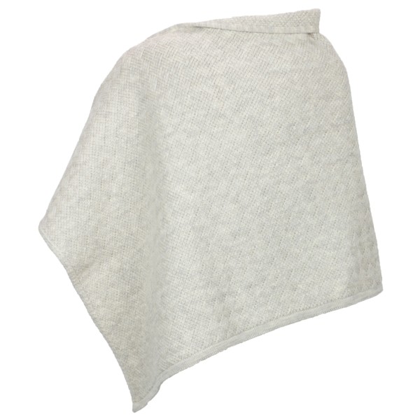 Albmerino - Women's Poncho Flechtstruktur - Poncho