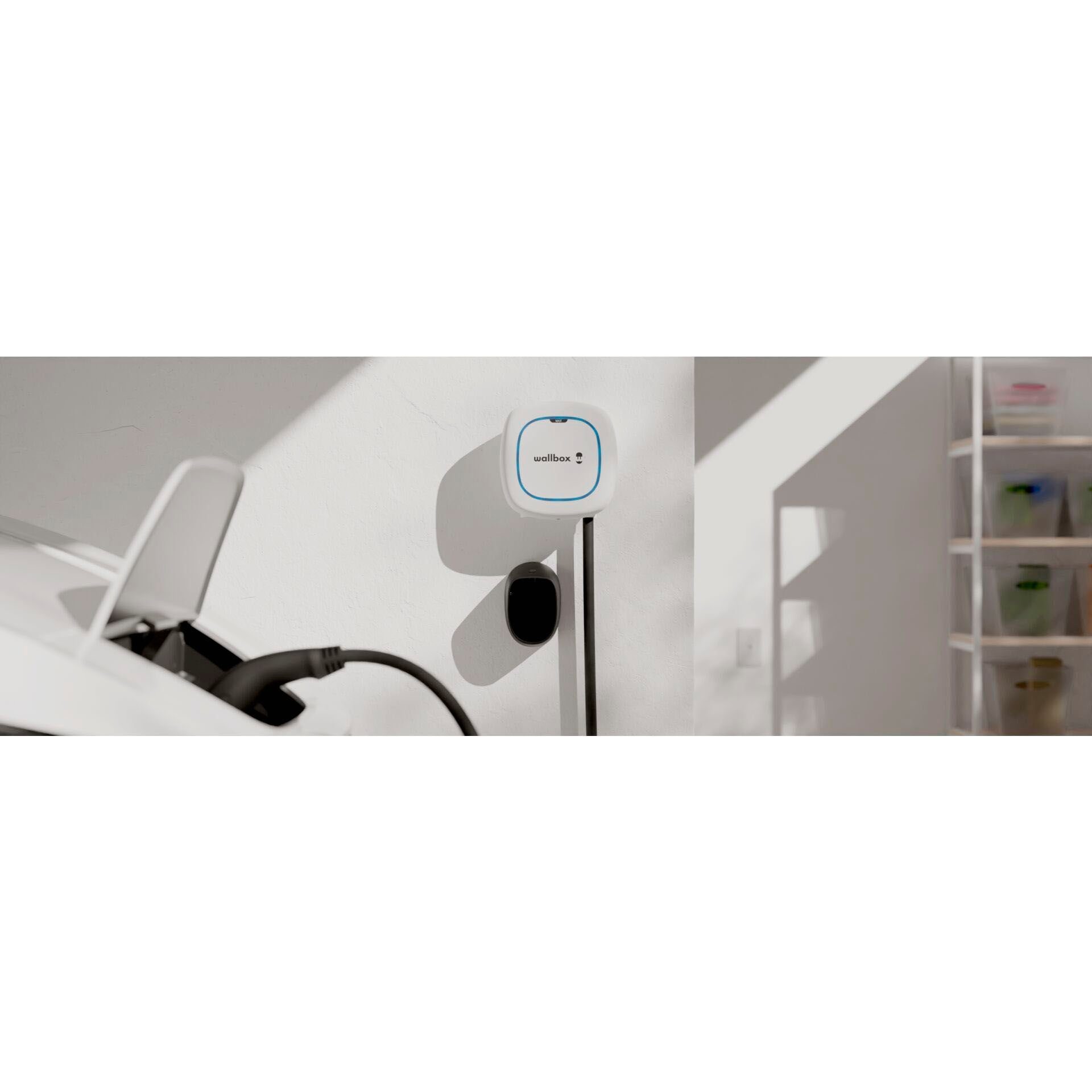 Wallbox Elektroauto-Ladestation Pulsar Max, 3-phasig, 7 m Kabel