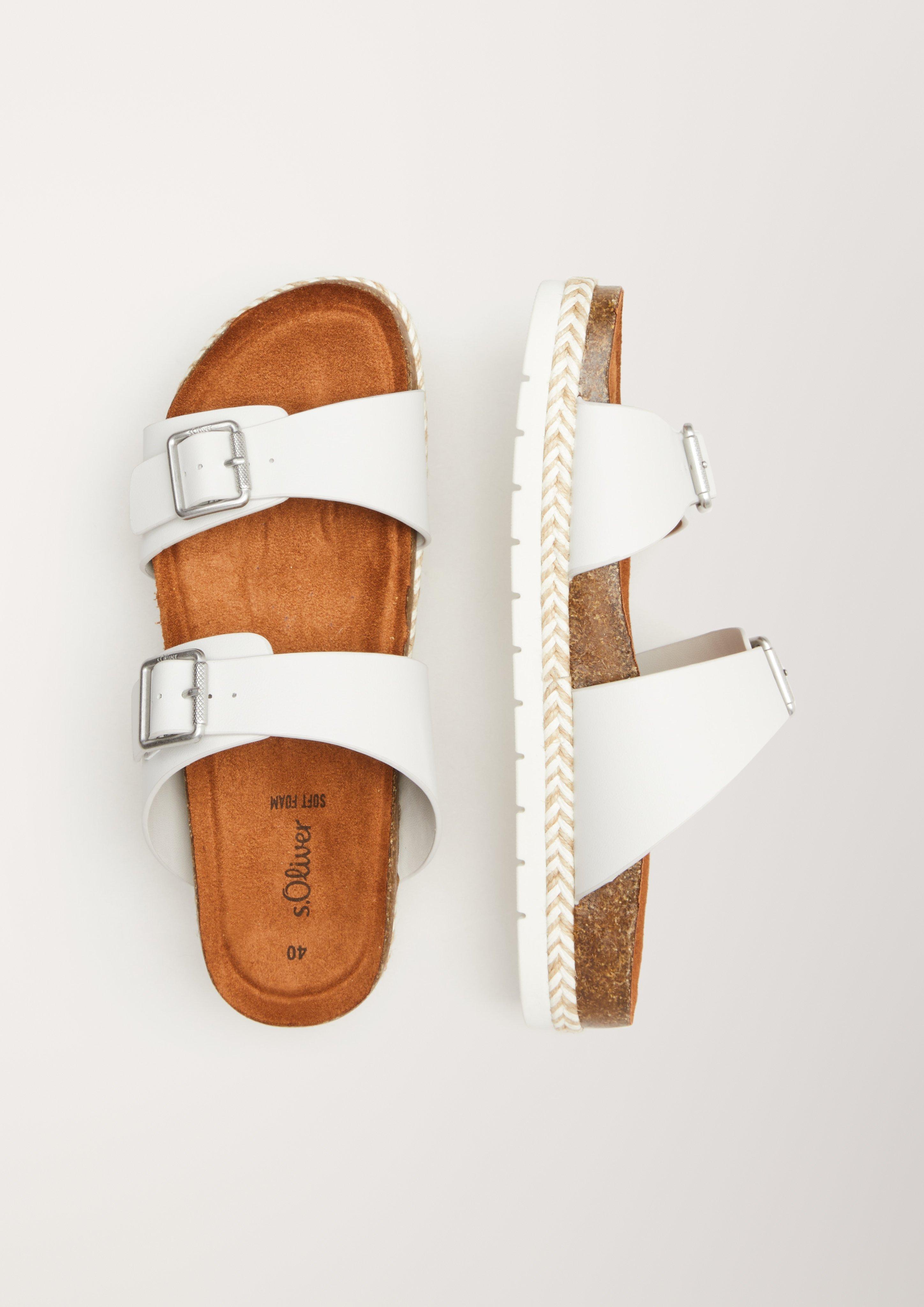 Sandalen mit Flecht-Detail  6006002-109