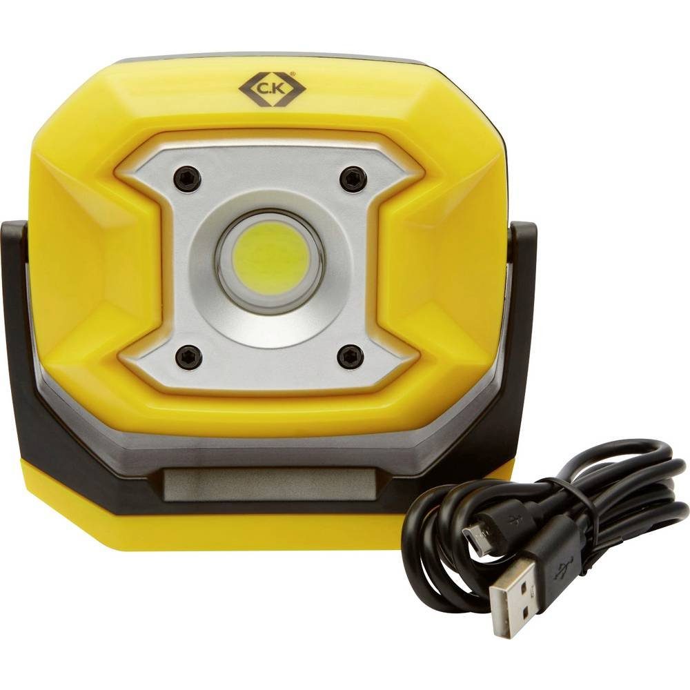 C.K Baustrahler Wiederaufladbarer USB-Baustrahler 10W