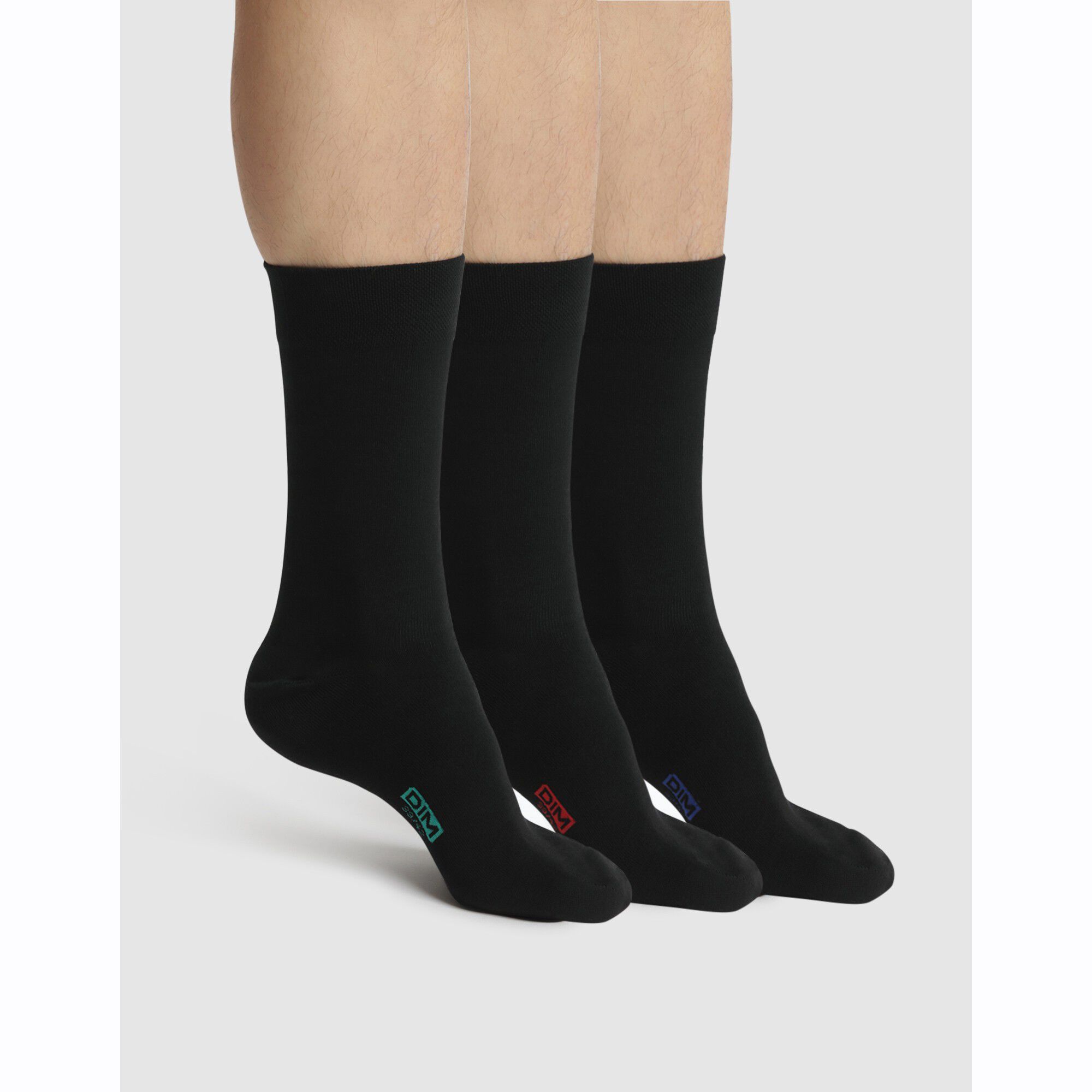 Mi-chaussette coton