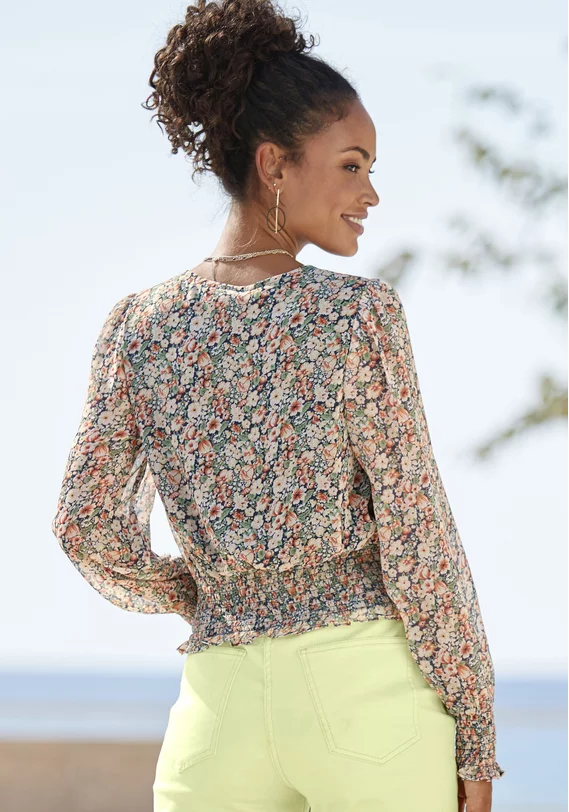 Chiffonbluse
