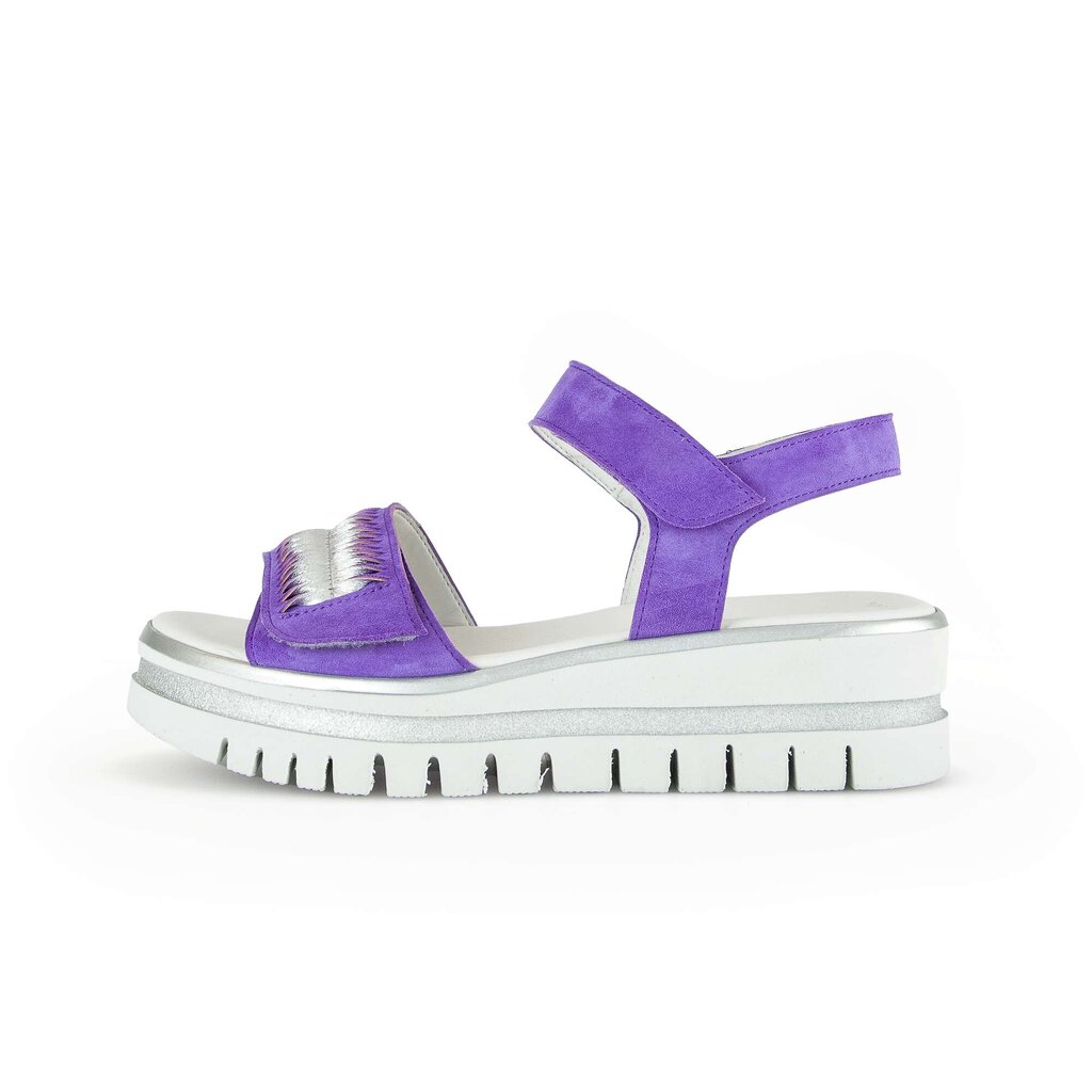 Gabor fashion Plateau Sandale lila