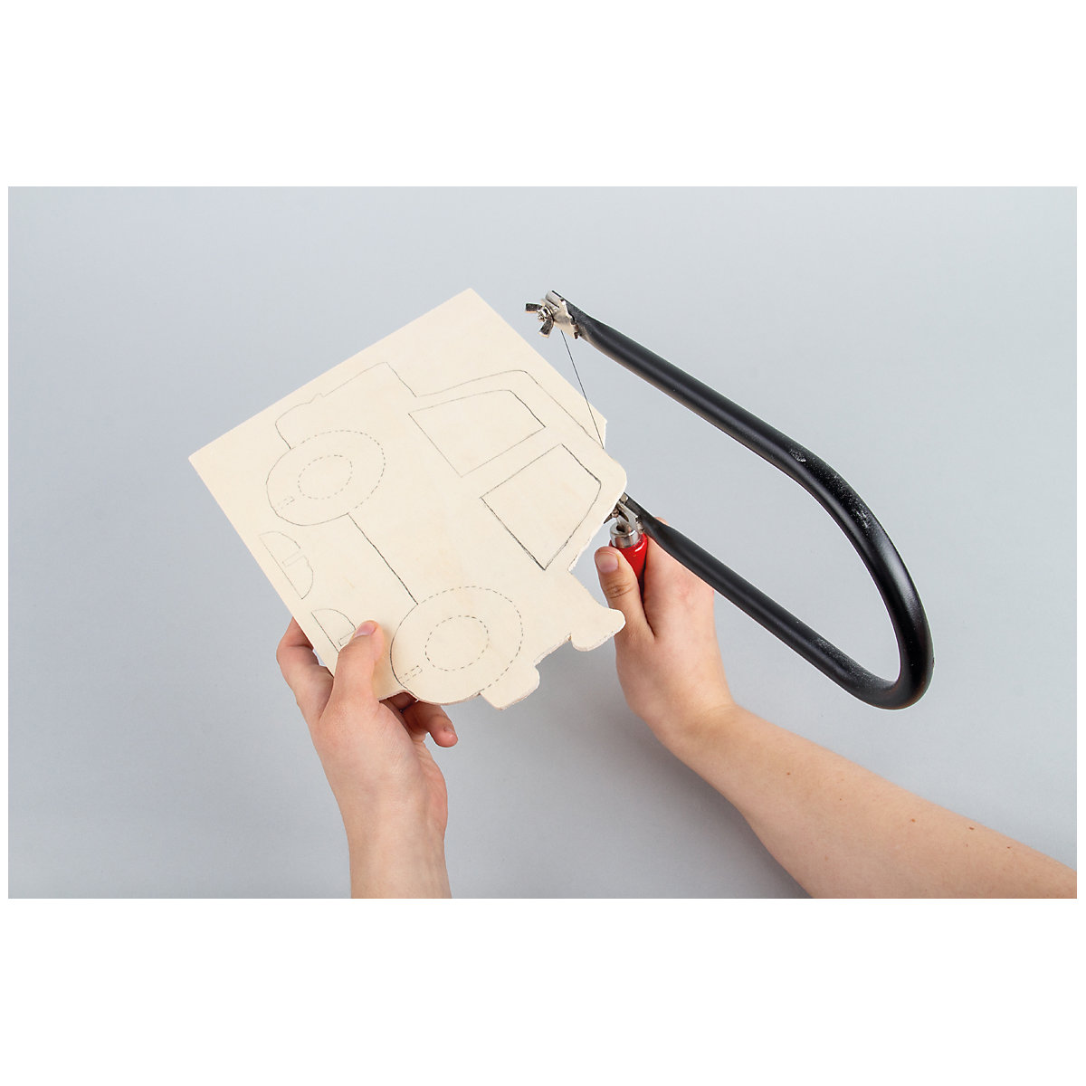 Sperrholzplatten mit Vorlagen - Tiere, natur, 300x200x4mm, 4 Platten