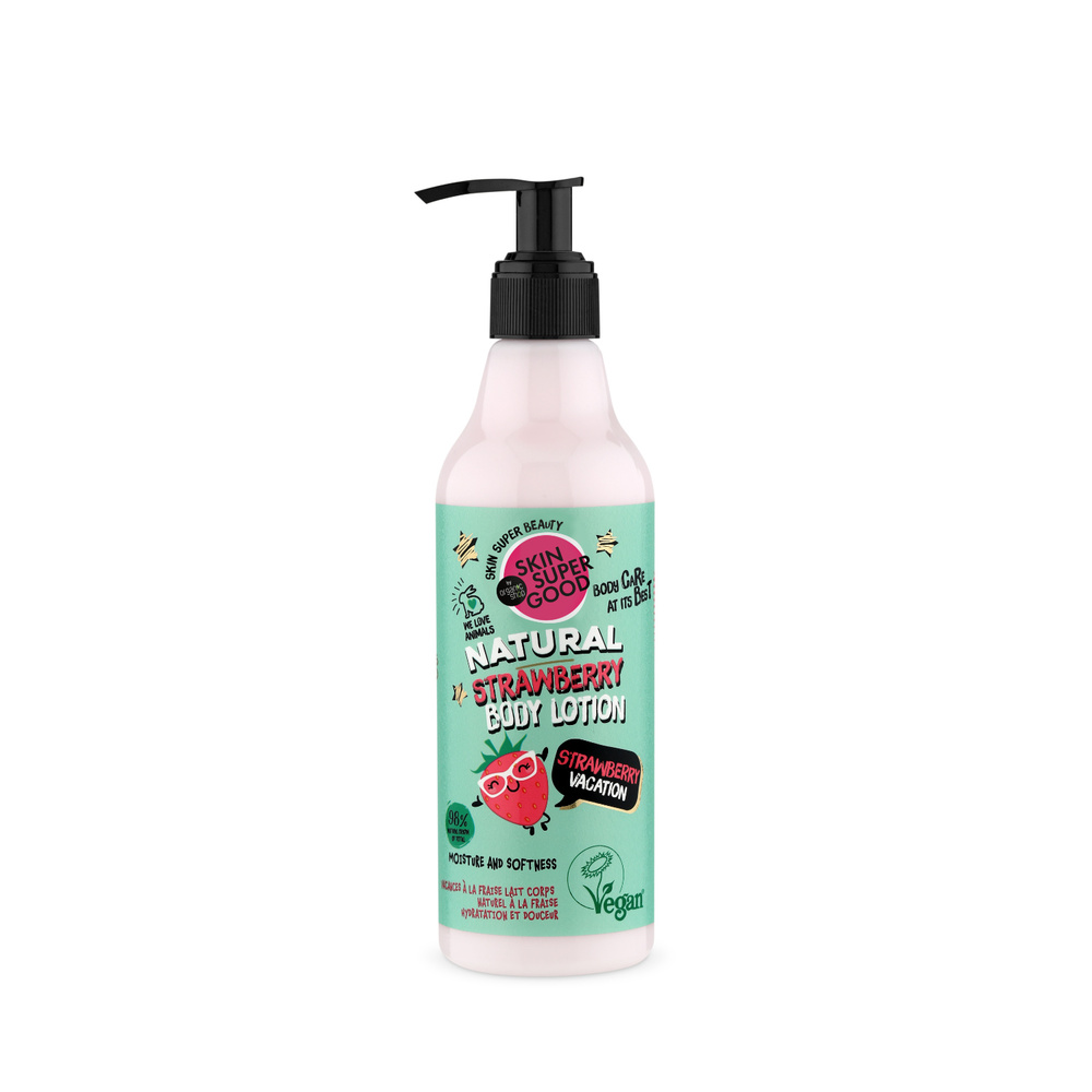 organic shop Lotion Corps Naturelle Fraise 