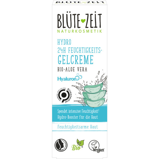 Blüte-Zeit Hydro Hyaluron 24h Feuchtigkeitsgelcreme 50ML
