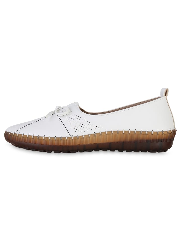 VAN HILL Slip Ons Anais in Weiss günstig kaufen