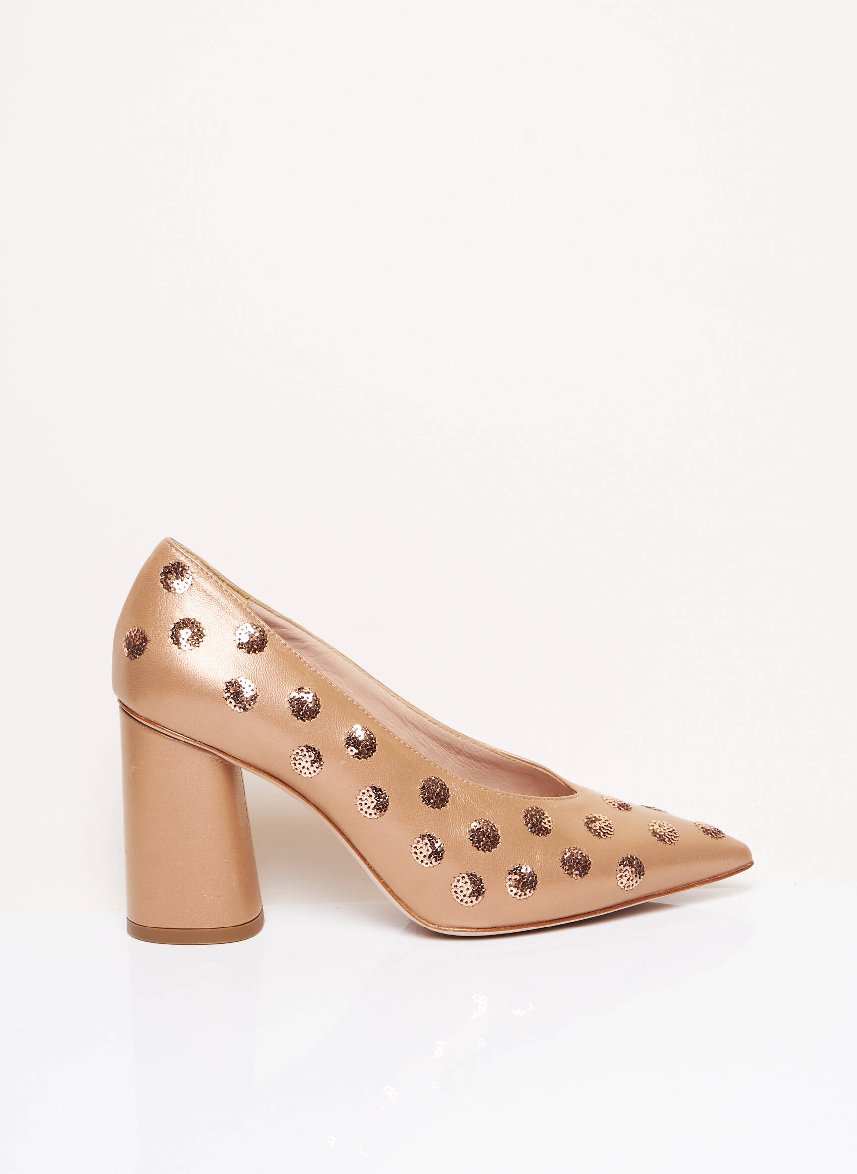 Franco Russo Napoli Escarpins Femme couleur beige