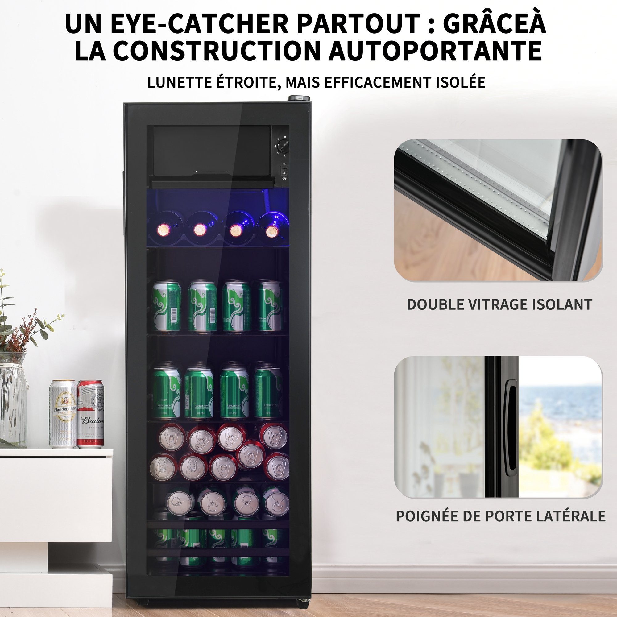 Spark Getränkekühlschrank SC-128P