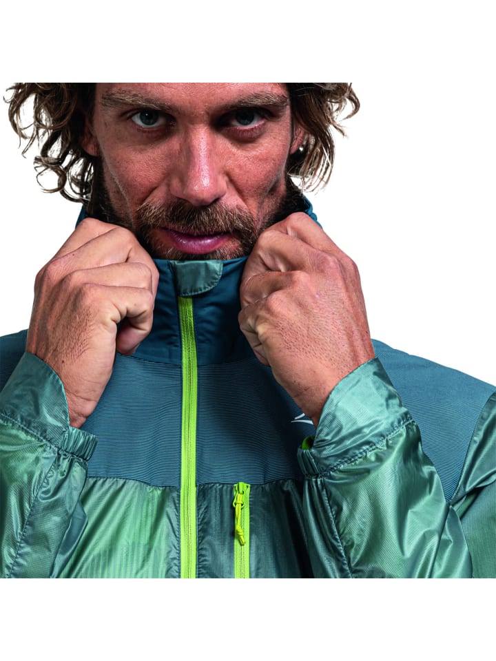 Schöffel Hybrid Jacke Flow Trail in blau günstig kaufen