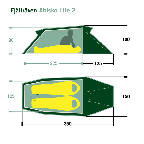 ABISKO LITE 2 - Tunnelzelt