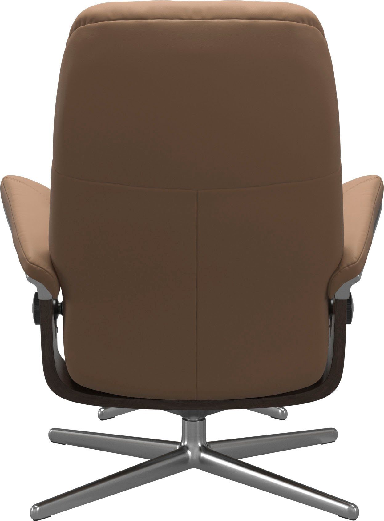 Stressless® Relaxsessel Consul, mit Cross Base, Größe S, M & L, Holzakzent Wenge