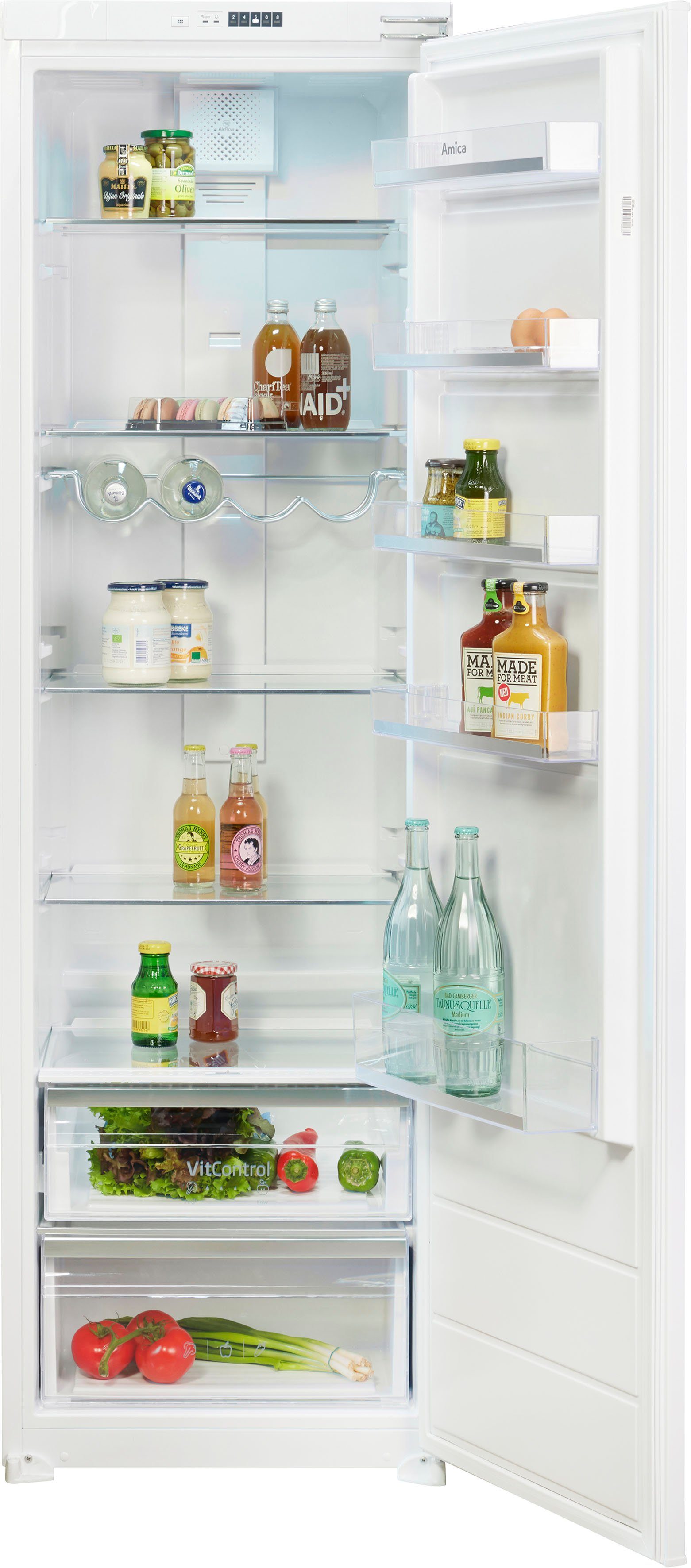 Amica Einbaukühlschrank EVKSS 357 980, 177 cm hoch, 54 cm breit