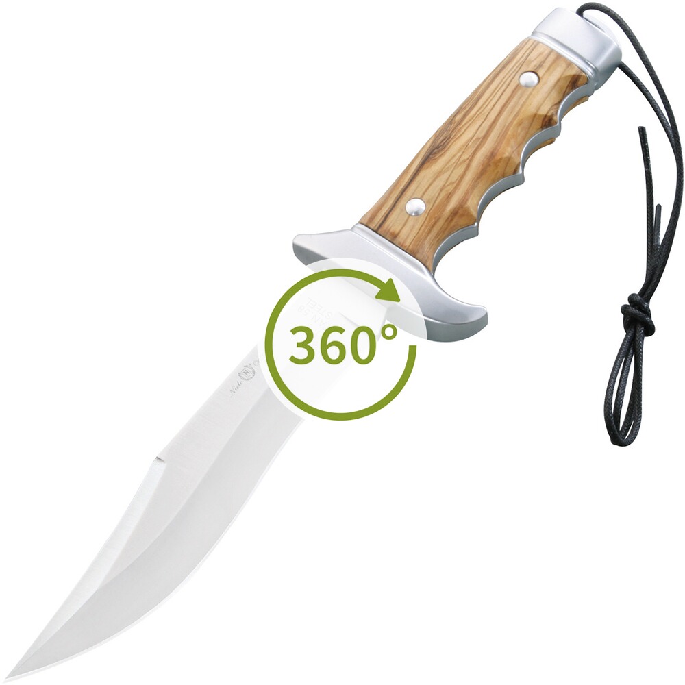 Nieto Messer Bowie AN.58 Olivenholz
