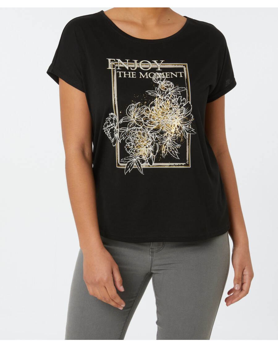 Schwarzes T-Shirt