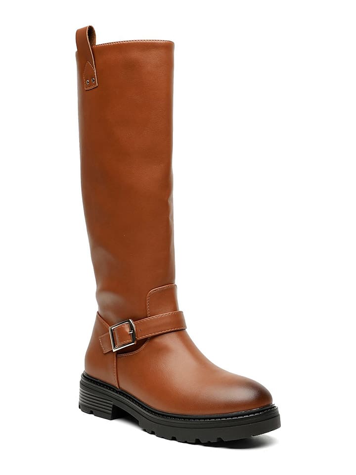 Sixth Sens Stiefel in Hellbraun günstig kaufen