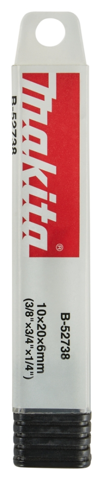 Makita Tilbehør B-52738 HM Fræserbit 6 mm Cylindrisk til Aluminium