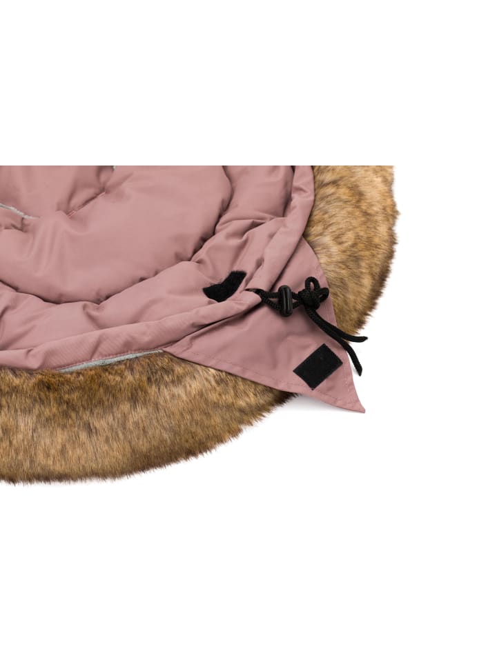 fillikid Winterfußsack Lhotse Exclusiv in Altrosa günstig kaufen 80 cm