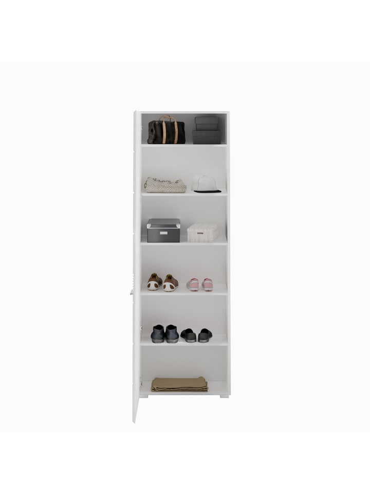 ebuy24 Garderobenaufstellung Linus Weiß 170 x 37 cm günstig kaufen onesize