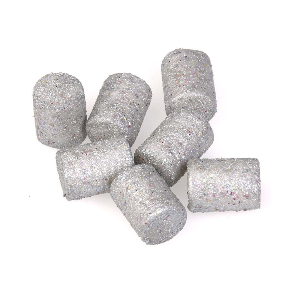 Vercelli skinnende flytestifter størrelse M 6,5 x 13 mm