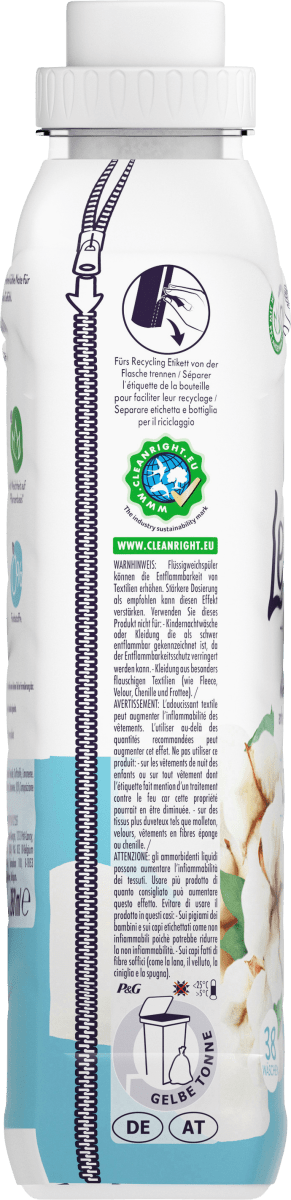 Weichspüler Light, Frische Baumwollblüte 38WL, 0,95 l